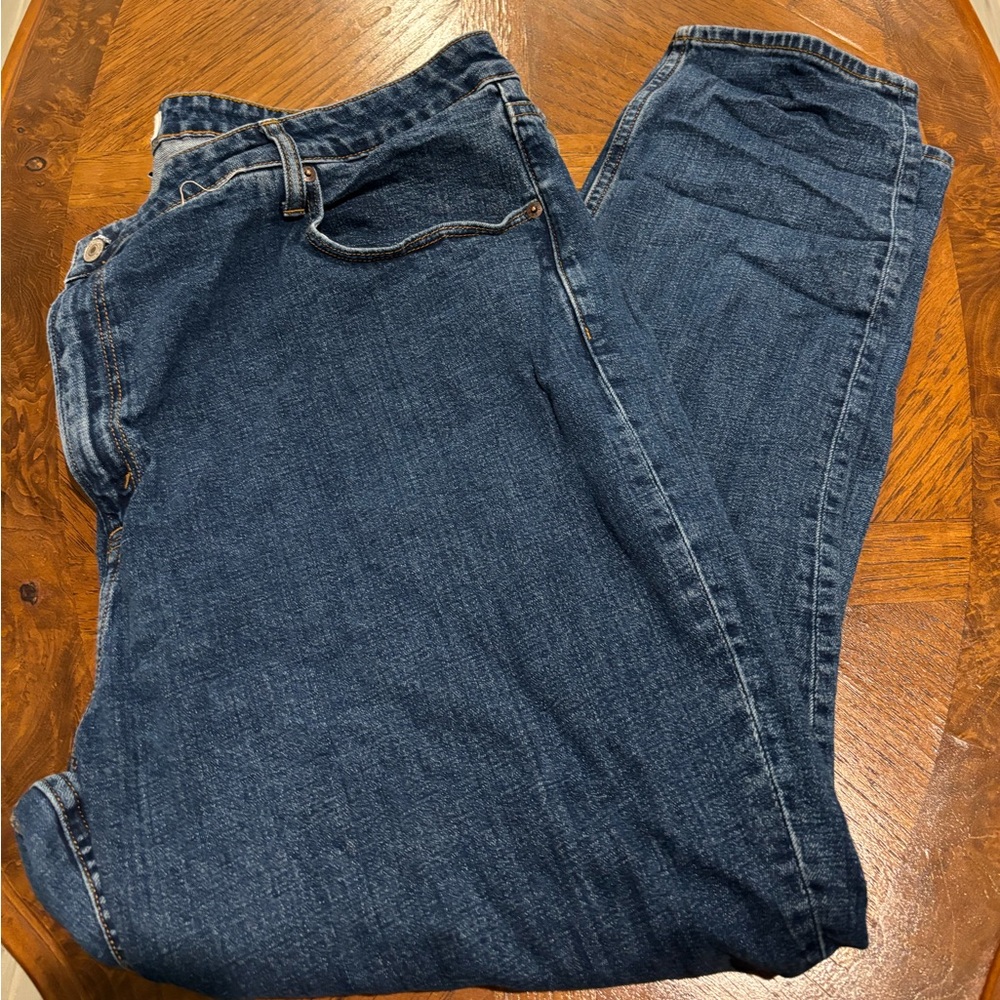 Abercrombie high rise skinny jeans